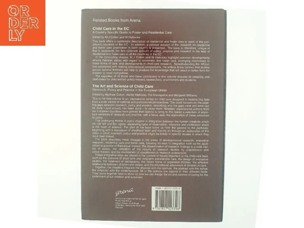 Billede 3 - The World of Foster Care af M. J. Colton, Margaret Williams (Bog)