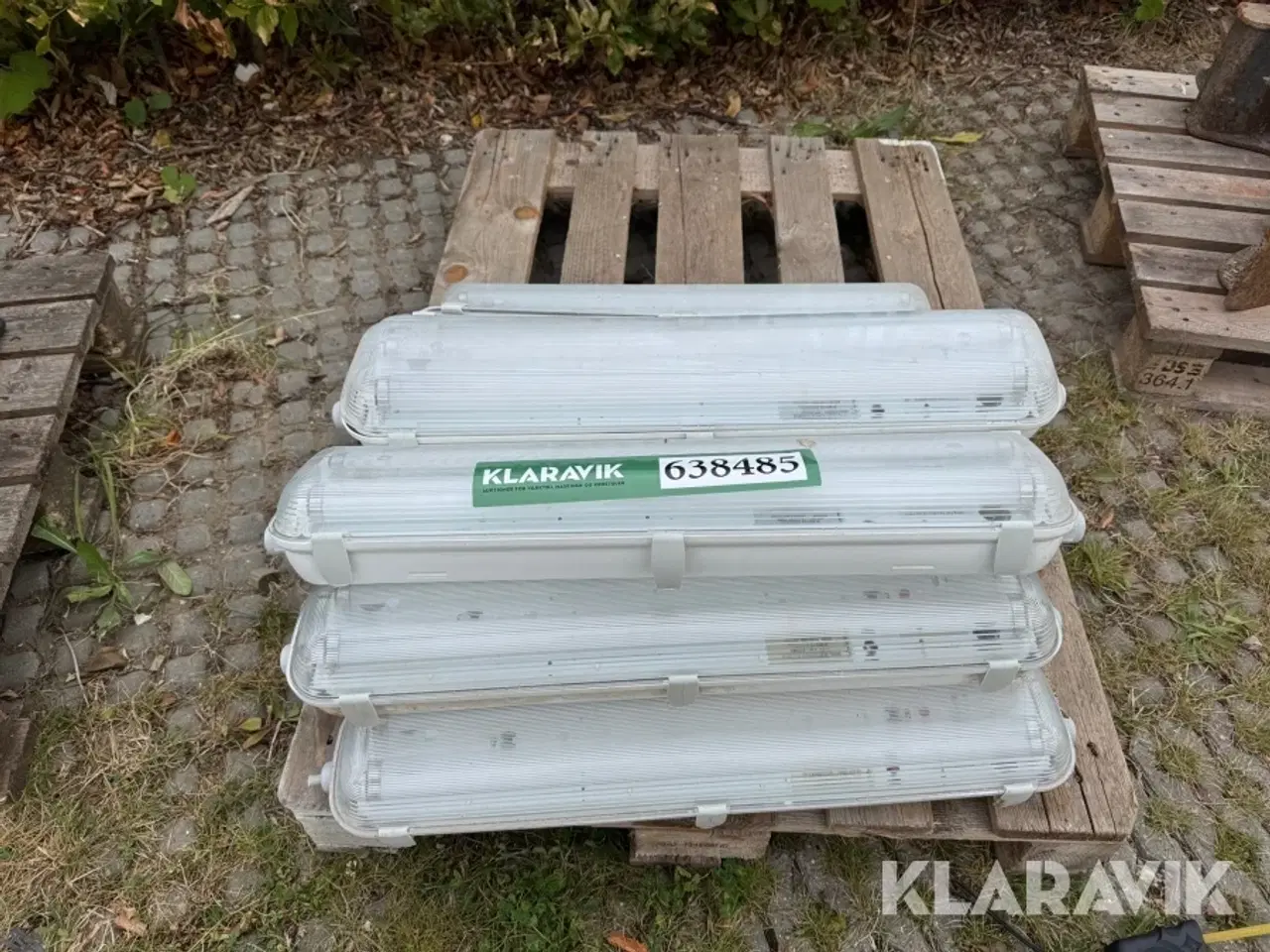 Billede 3 - Lysrør lamper Resolux IP65-UL 2x17/18w