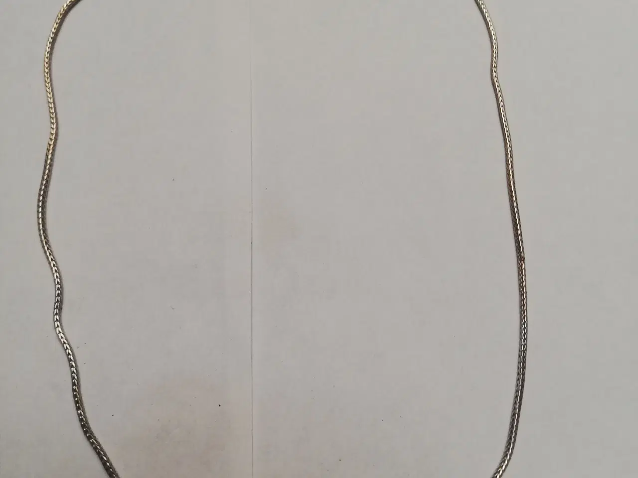 Billede 1 - sølv halskæde med vedhæng sølv = 925. 