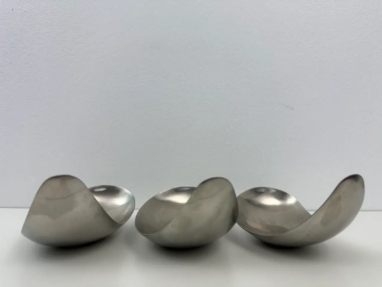 Billede 8 - 3 stk. Georg Jensen 'leaf' skåle