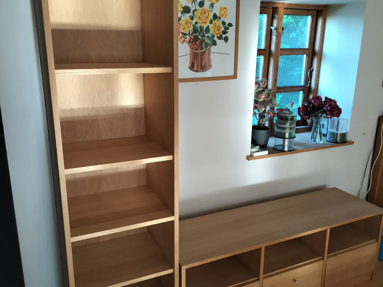 Billede 6 - Reol system i ubehandlet eg