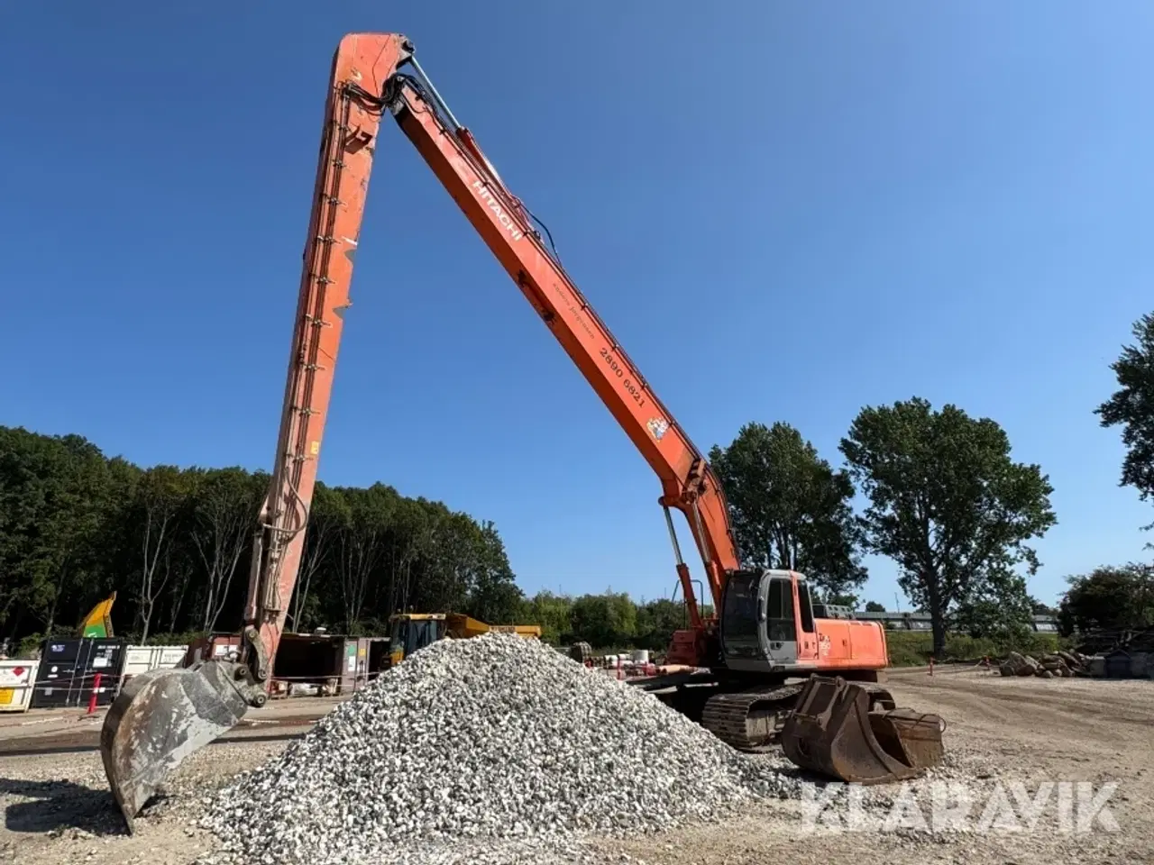 Billede 1 - Langarmet Gravemaskine Hitachi ZX350 - 25 meter arm