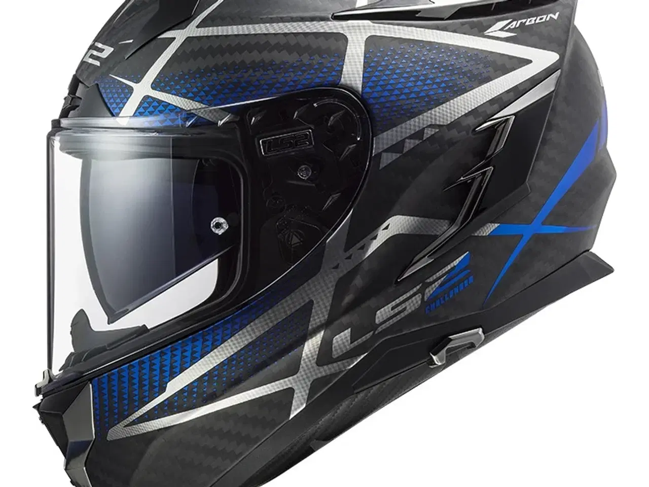 Billede 4 - LS2 Challenger Carbon Konic Blue Før 3.799,-