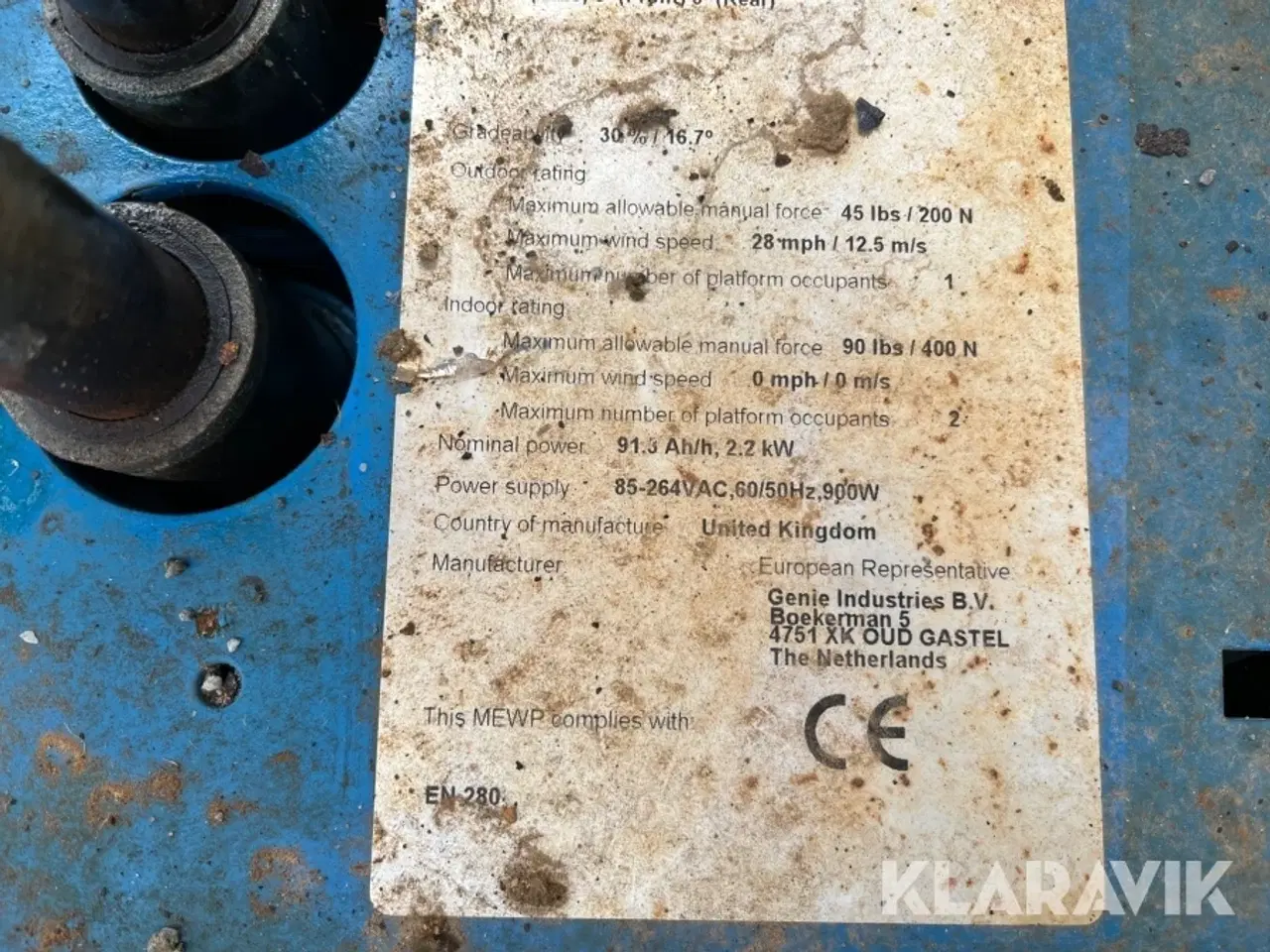 Billede 6 - Sakselift Genie GS2032