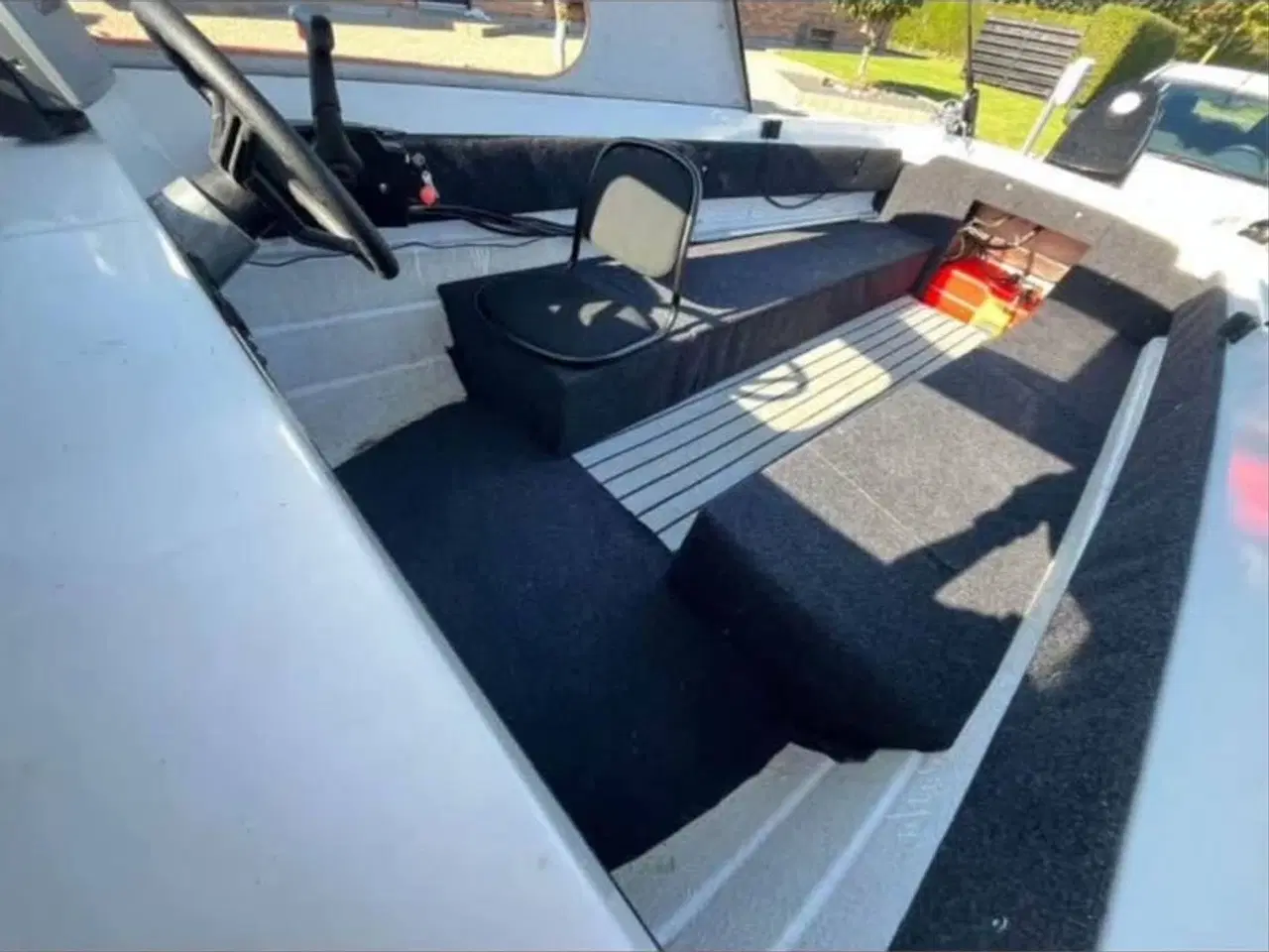 Billede 5 - Jolle Mørebas 15 cabin med trailer og 30hk motor.