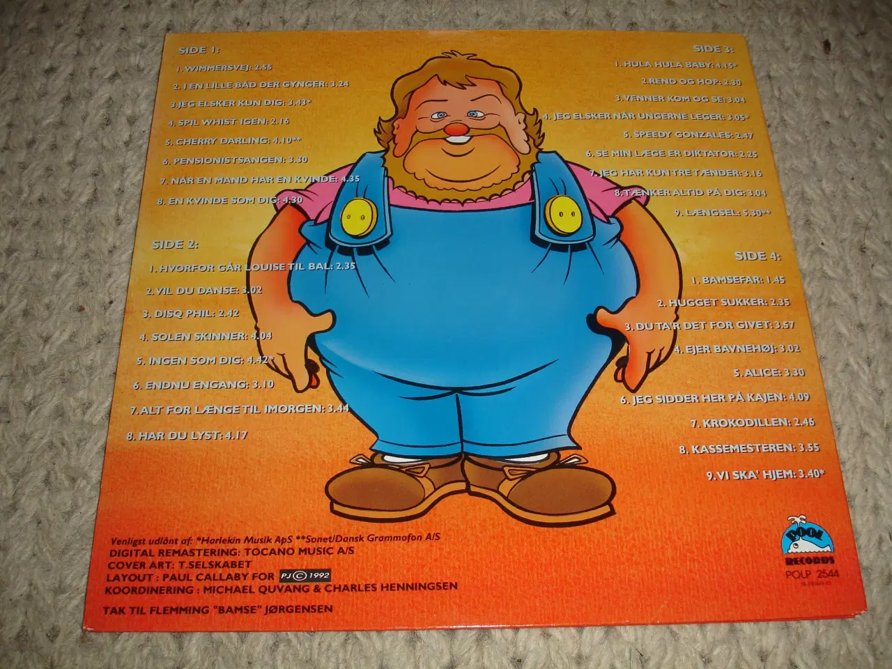 Billede 4 - (Sender gerne) Bamse – I En Lille Båd Der Gynger