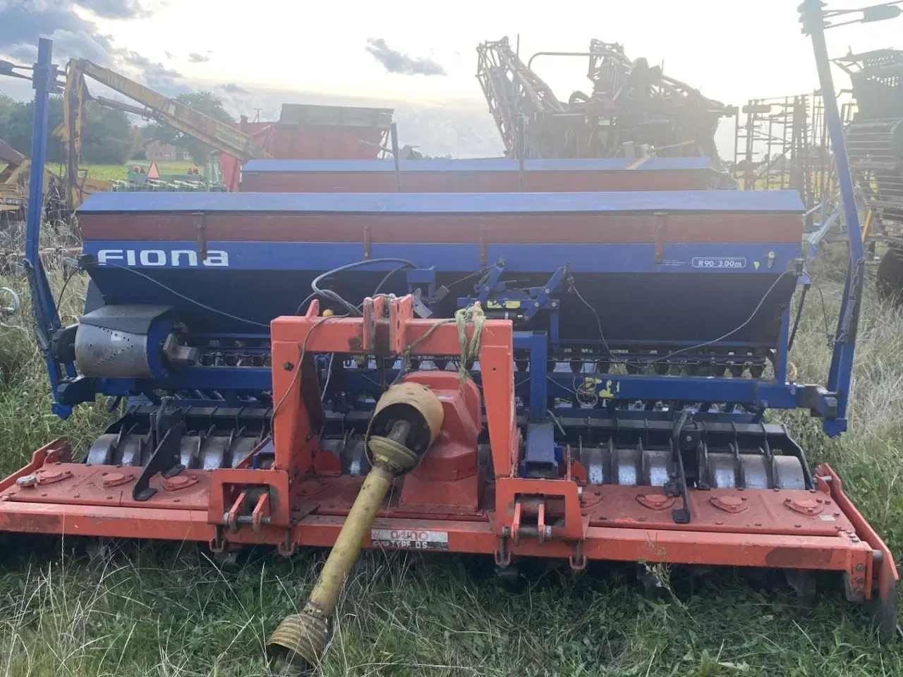 Billede 7 - Maschio 3 meter rotorharve med Fiona såmaskine