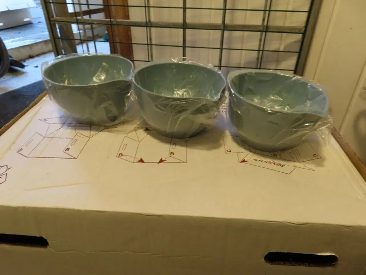 Billede 1 - 3 stk. margrethe skåle, RUSTI 750 ml.