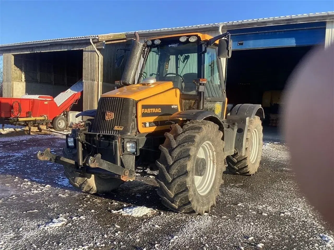 Billede 1 - JCB 2140 Fastrac med frontlift og luftbremser