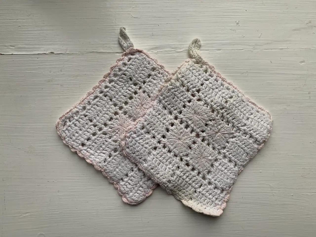 Billede 2 - 3 sæt homemade grydelapper