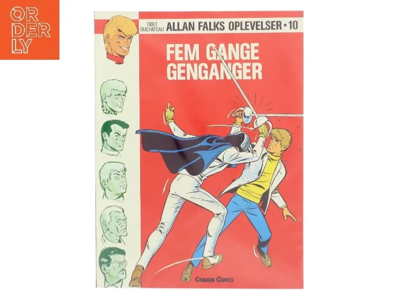 Billede 1 - Fem gange genganger (Bog)