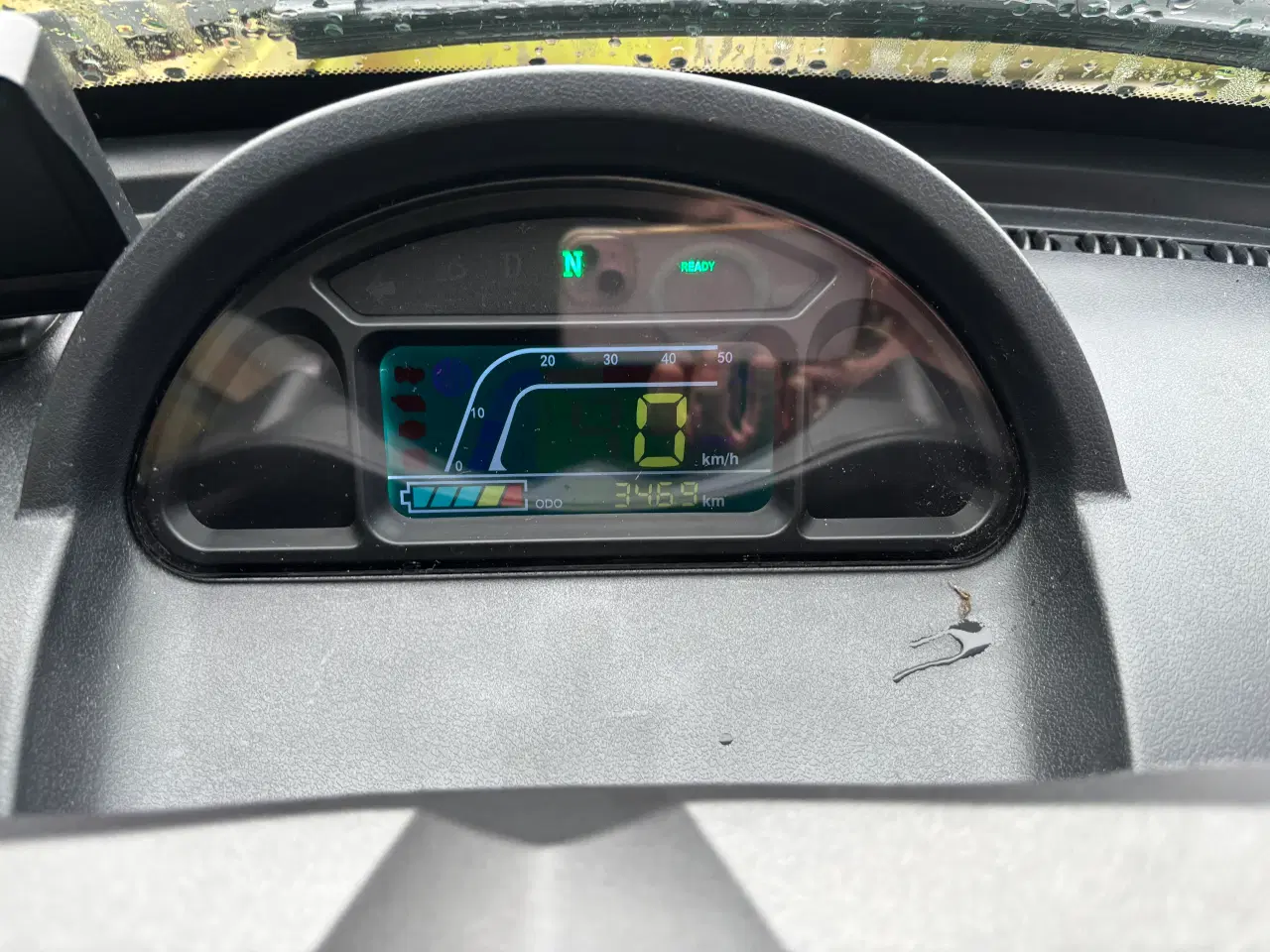 Billede 5 - Kabinescooter med fyr og ekstra batteri