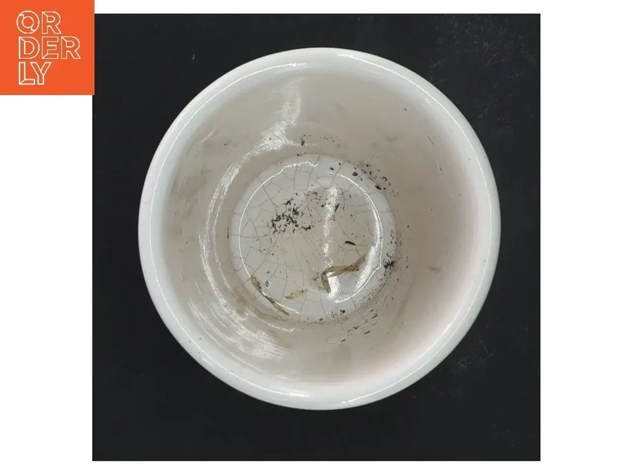 Billede 3 - Hvid Krukke (str. Ø 10 cm længde 12,5 cm)