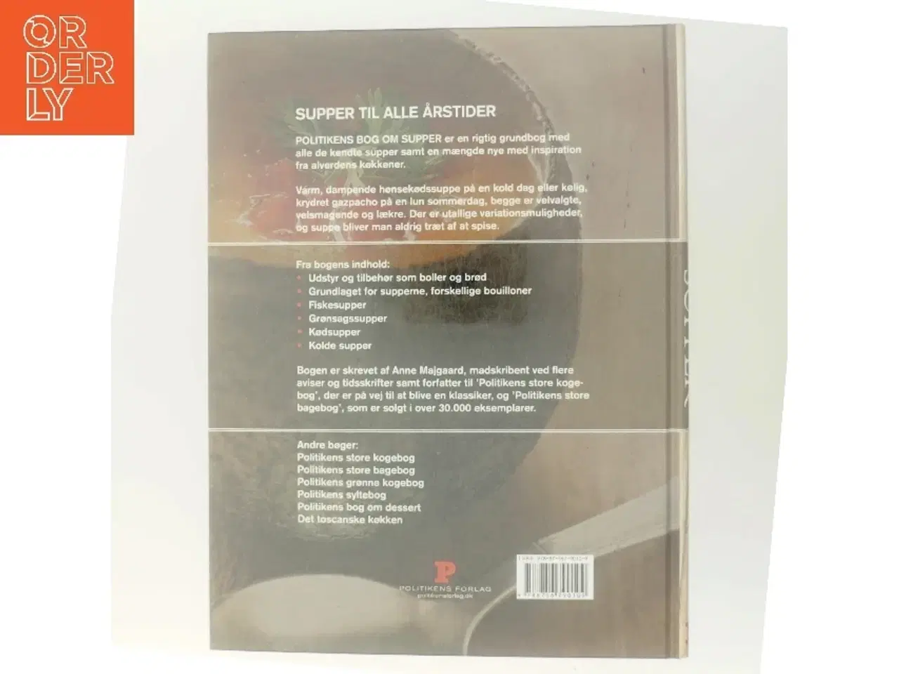 Billede 3 - Politikens bog om supper af Anne Majgaard (Bog)