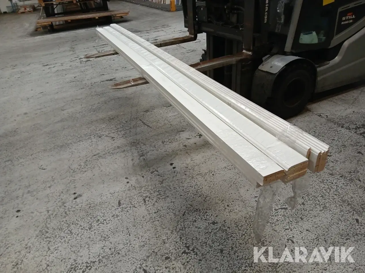 Billede 5 - fodliste almue hvidmalet 15 stk