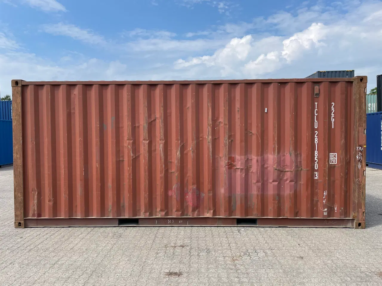 Billede 5 - 20 fods Container- ID: TCLU 281850-3