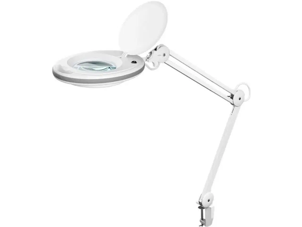 Billede 1 - Luplampe med klemme – Goobay 8 W LED, 1,75x forstørrelse