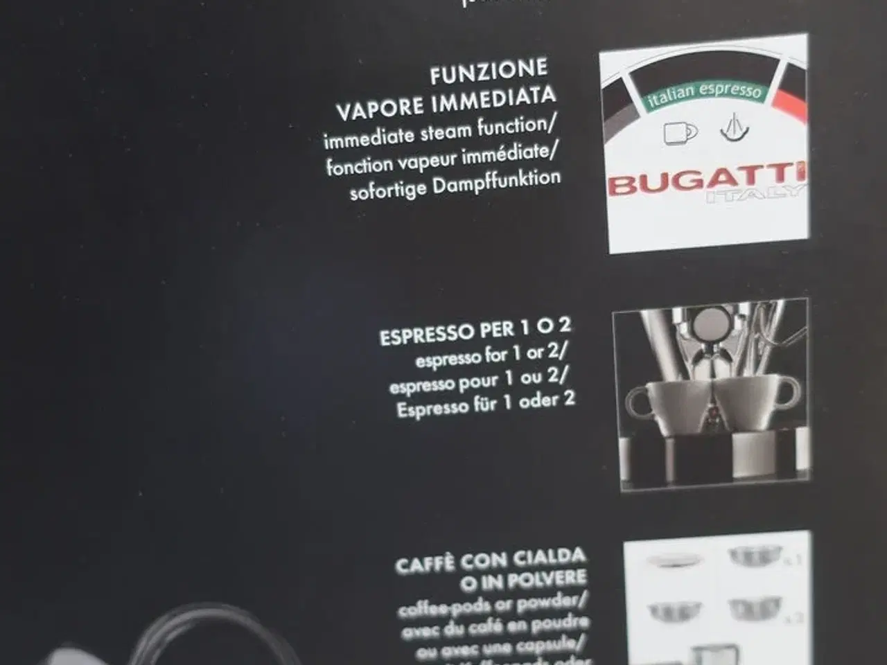 Billede 3 - Espressomaskine BUGATTI DIVA 15-DIVAC1