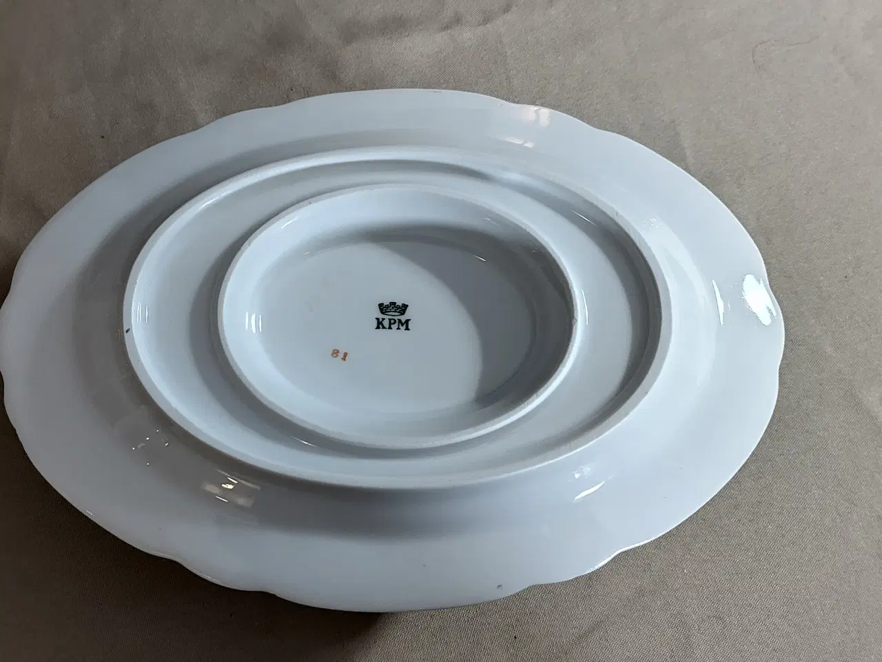 Billede 6 - KPM Kina stel med blomsterprint