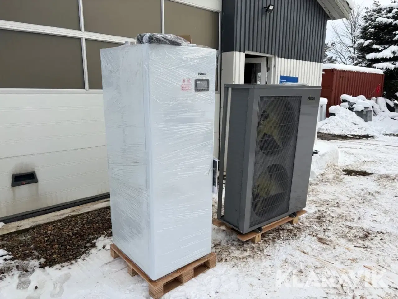 Billede 7 - Varmepumpe Milton Luft/vand 15 kw udvendig og indvendig del