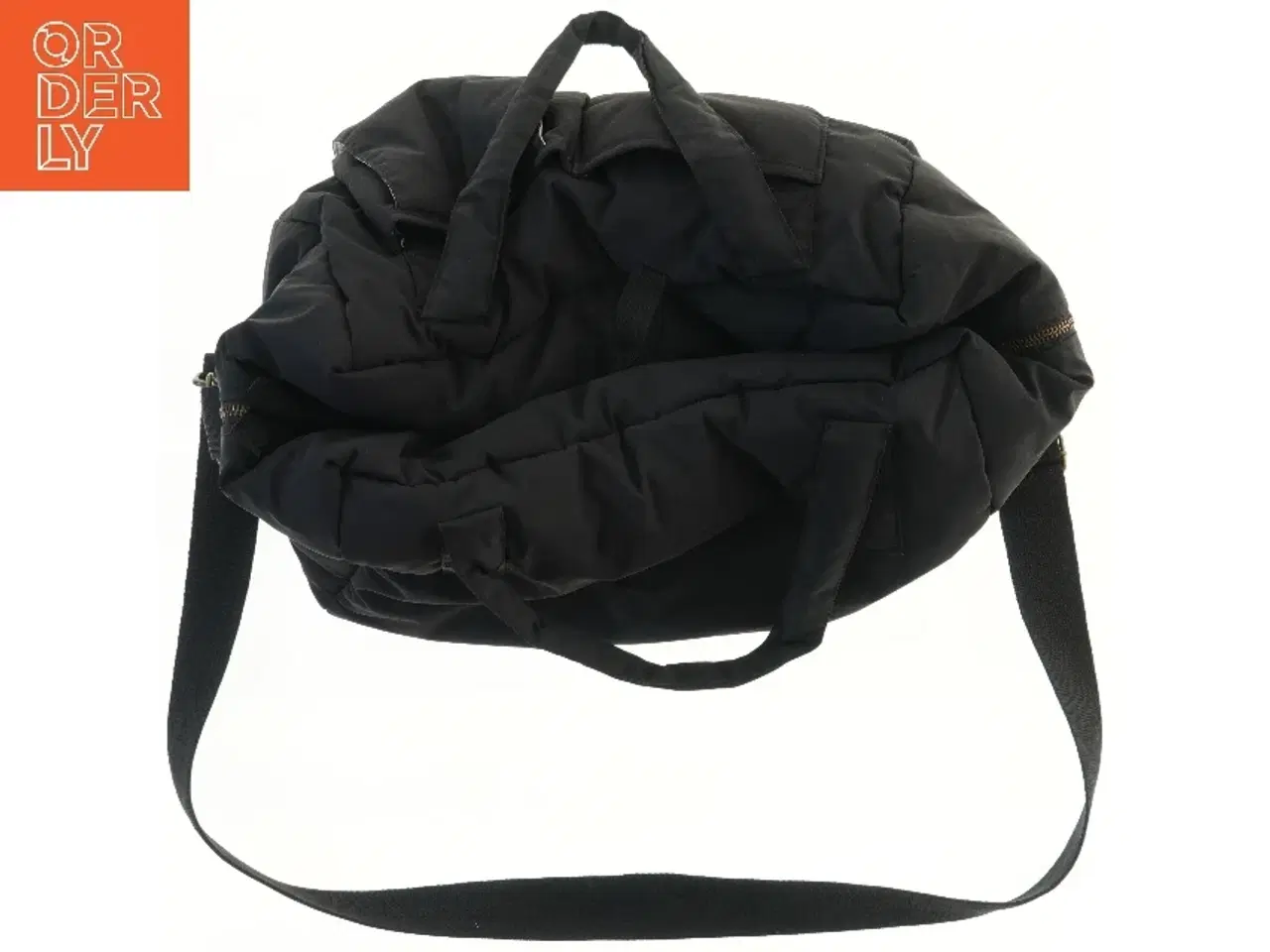 Billede 1 - Stor sort pusletaske fra Konges Sløjd (str. 45x28 cm)