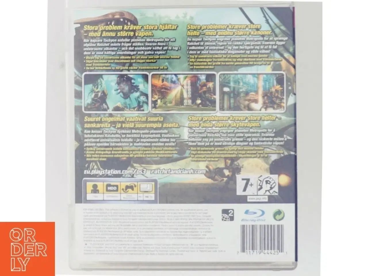 Billede 3 - Ratchet & Clank: Tools of Destruction PS3 spil fra Sony