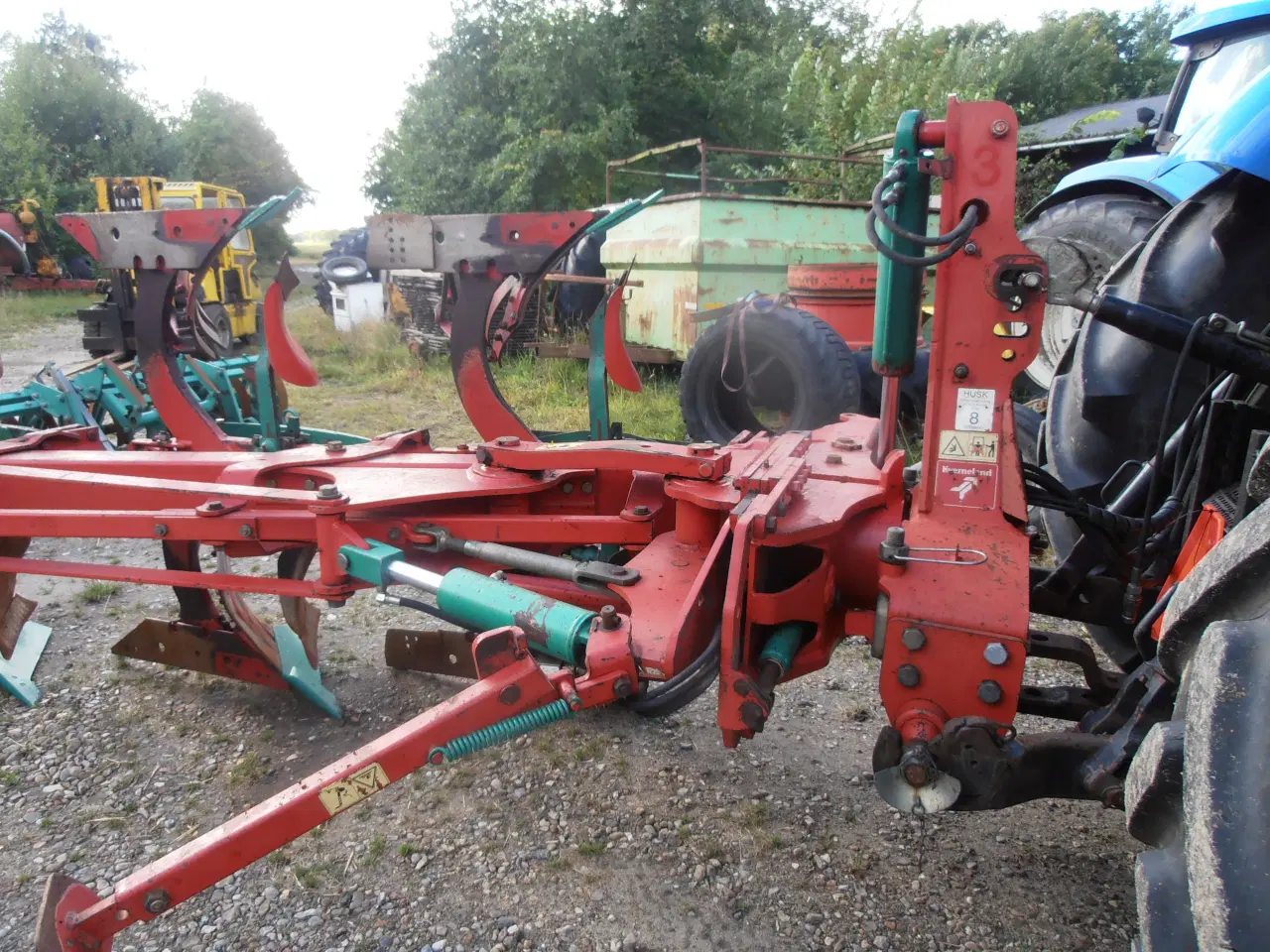Billede 2 - Kverneland EG 100 , 5 furet vendeplov .
