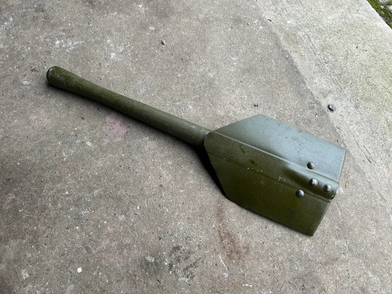Billede 3 - Feltspade US Ames wood
