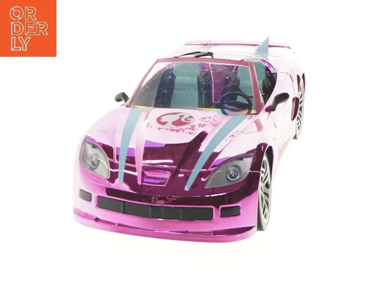 Billede 4 - Pink Barbie sportbil fra Barbie (str. 42x17,5 cm)