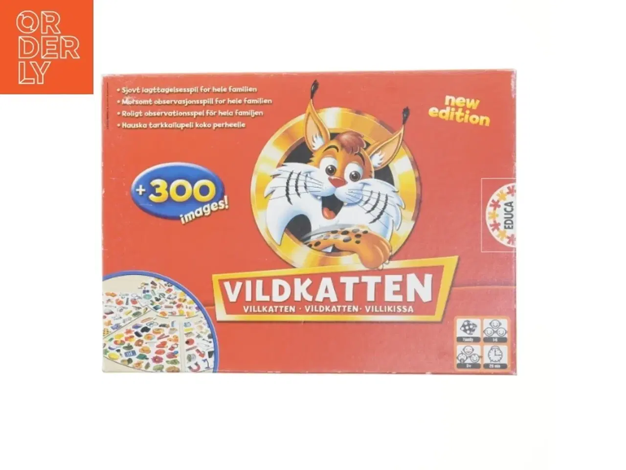 Billede 1 - Vildkatten brætspil fra EDUCA (str. 38x28 cm)