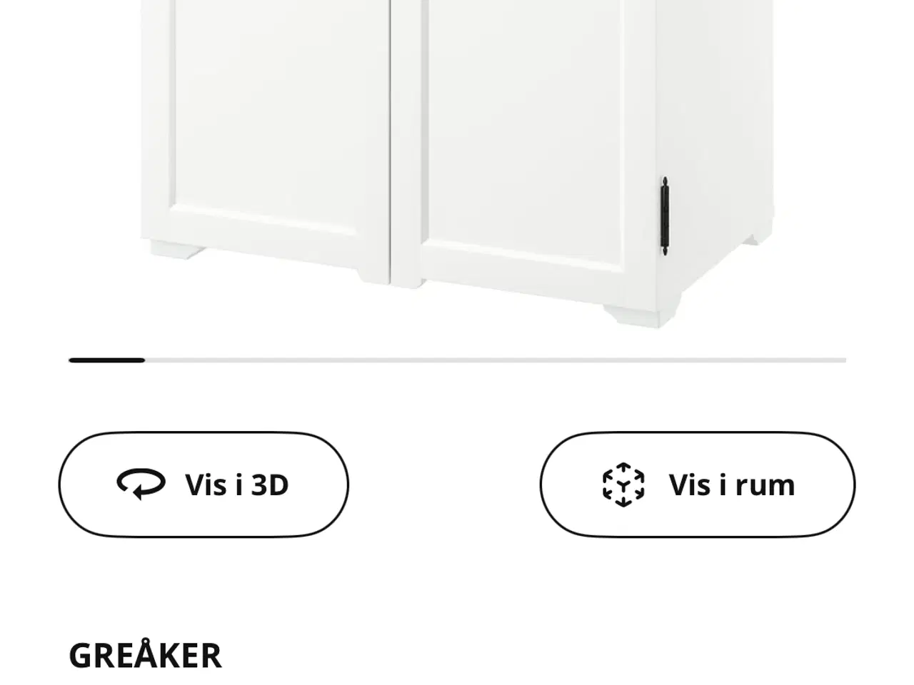 Billede 5 - IKEA GREÅKER skab 