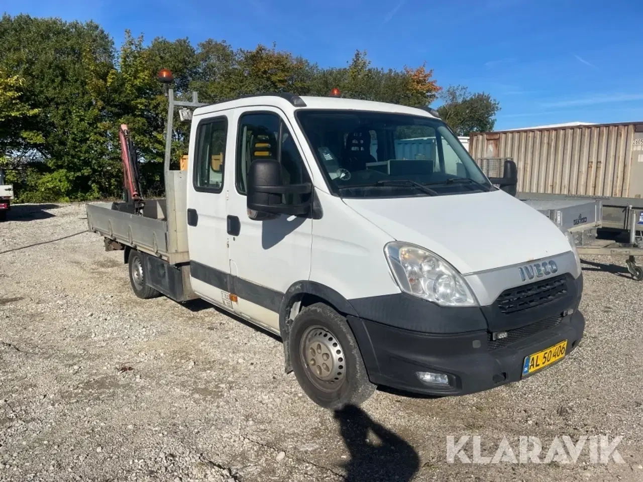 Billede 3 - Varebil Iveco Daily 35S med kran