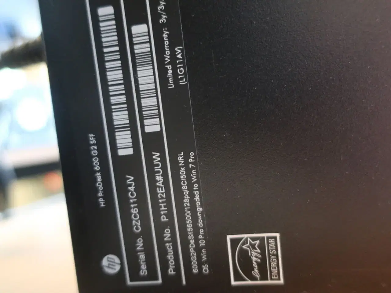 Billede 4 - HP 22" skærm m. tastatur L2208w (PC medfølger ikke)