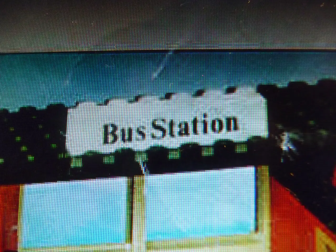 Billede 1 - lego Bus Station 379 lego klodser med klistermærke