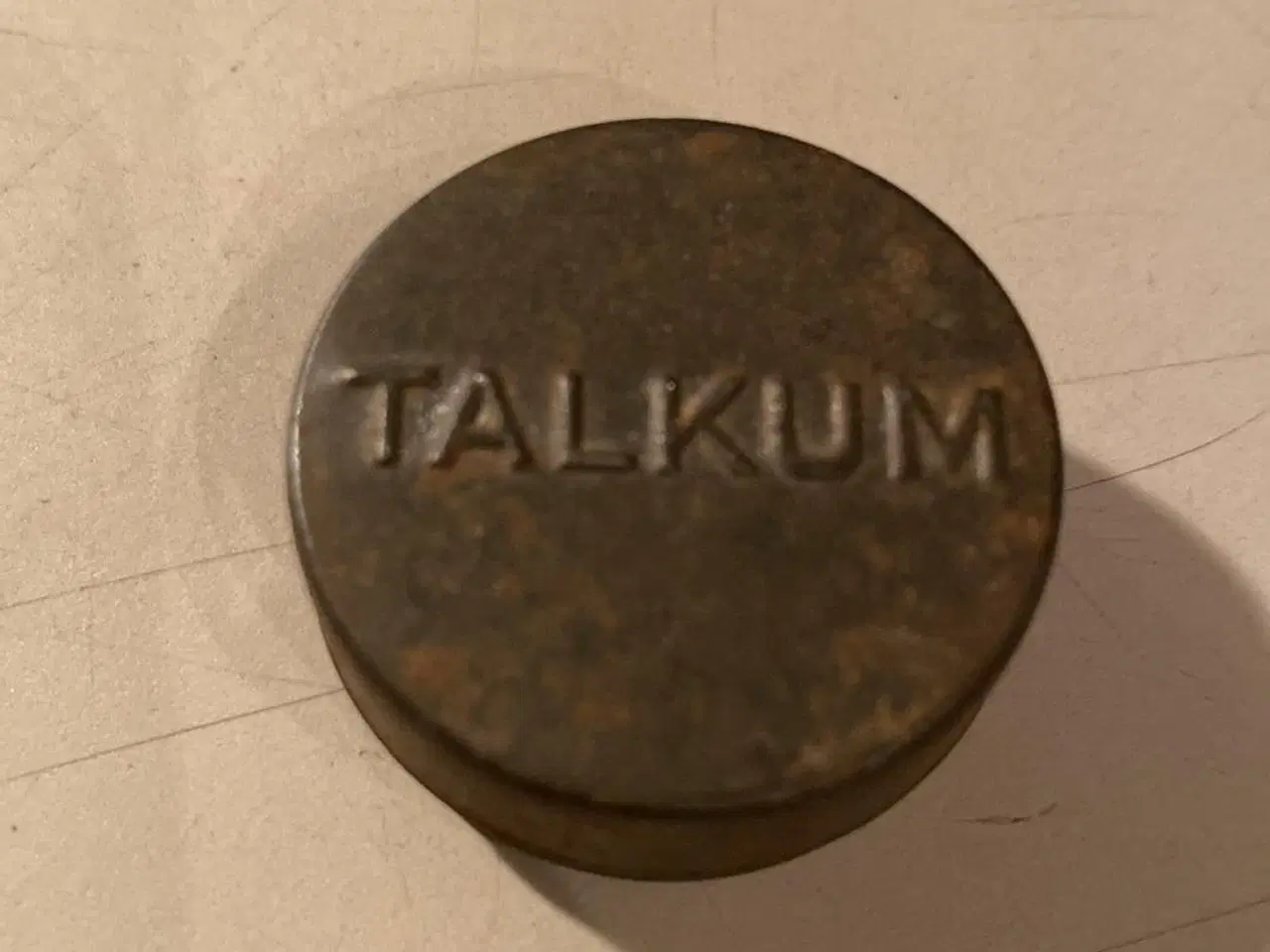 Billede 3 - Talkum metal dåse 
