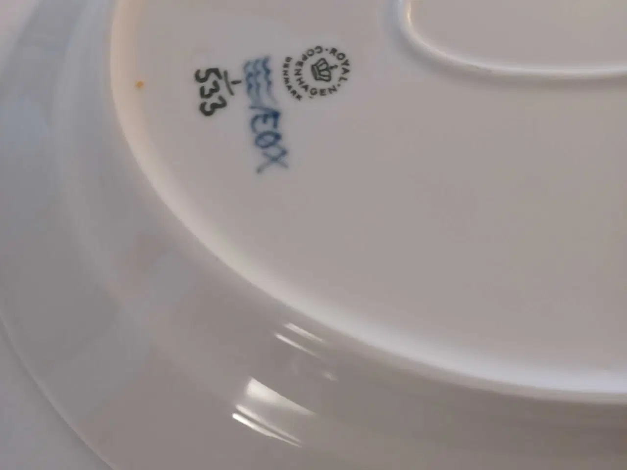 Billede 2 - Halvblonde musselmalet stegefad