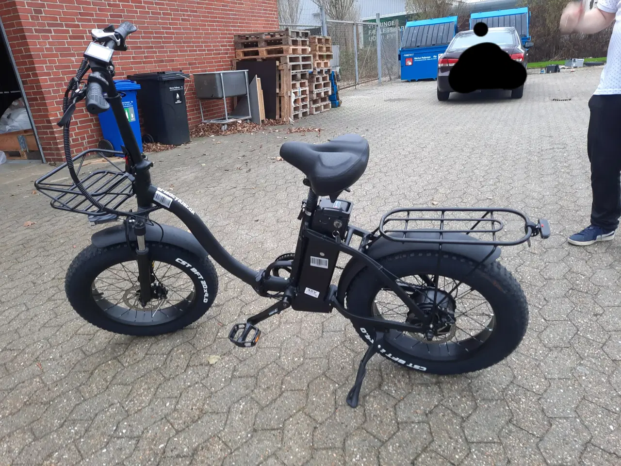 Billede 2 - El-Foldecykel, Moride Fatbike L som ny