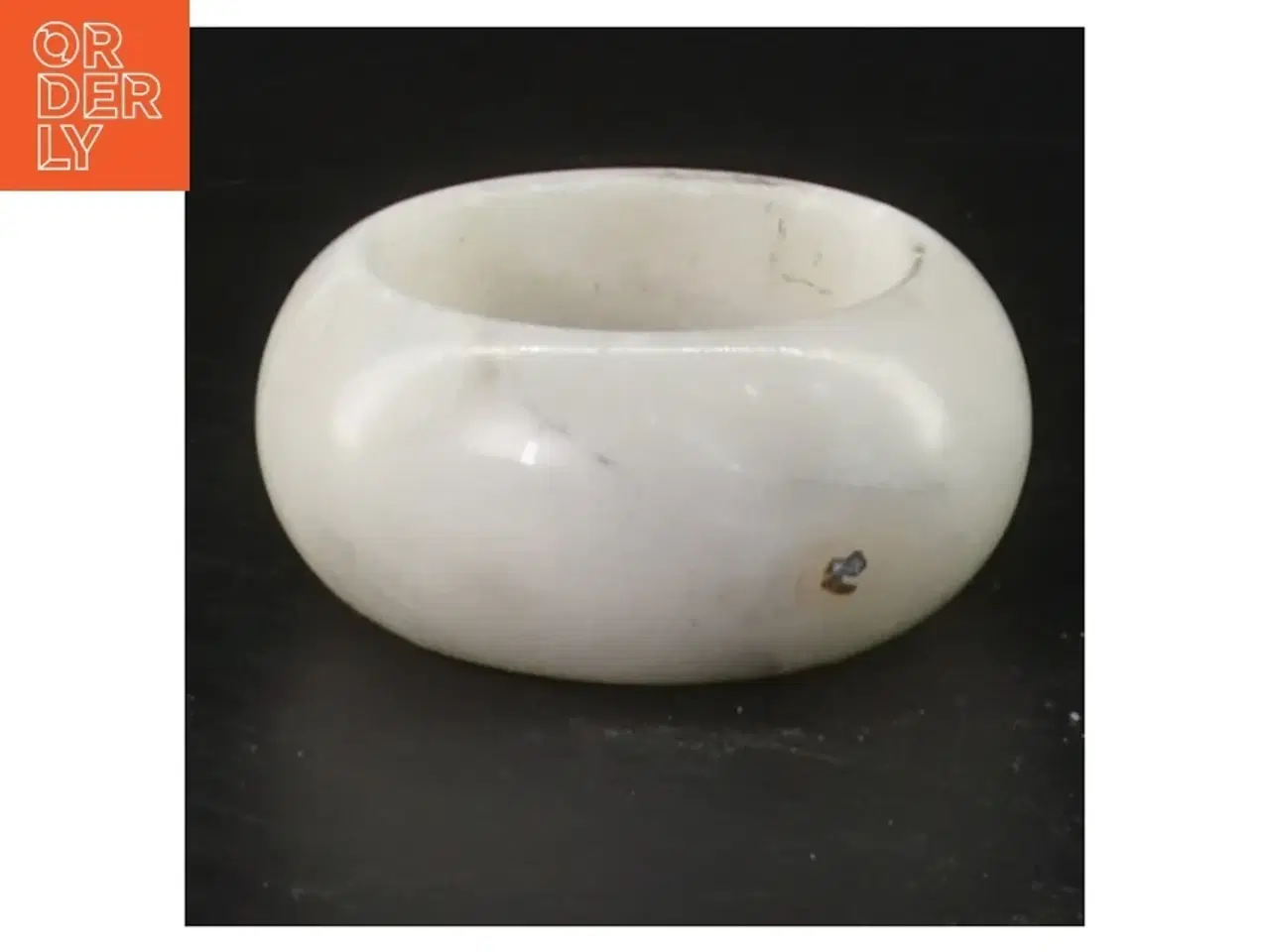 Billede 4 - Hvide marmor lysestager (str. Ø 6 cm)