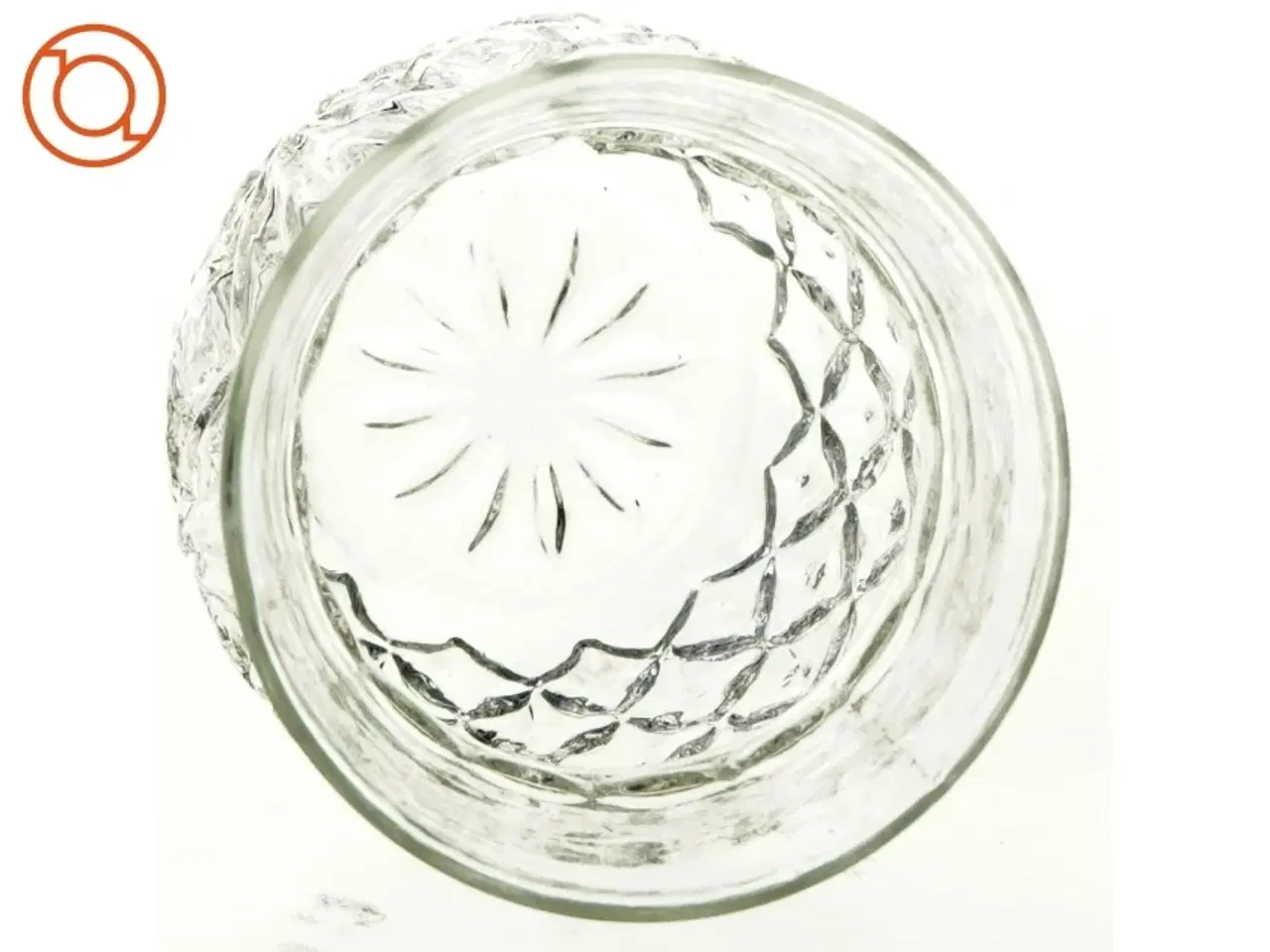 Billede 4 - Glas vase i krystal look (str. 12 x 9 cm)
