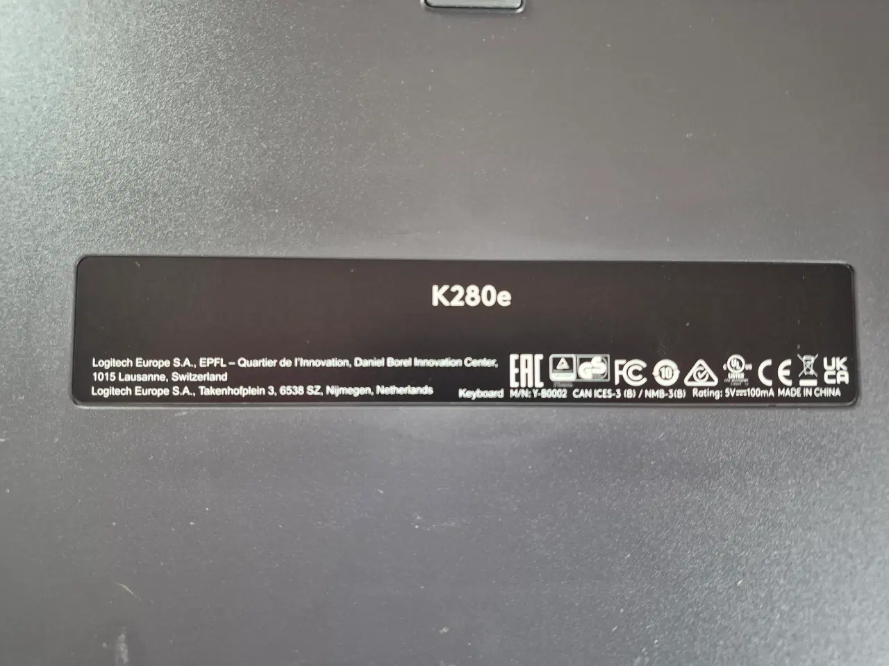 Billede 2 - Logitech tastatur K280e med kabel