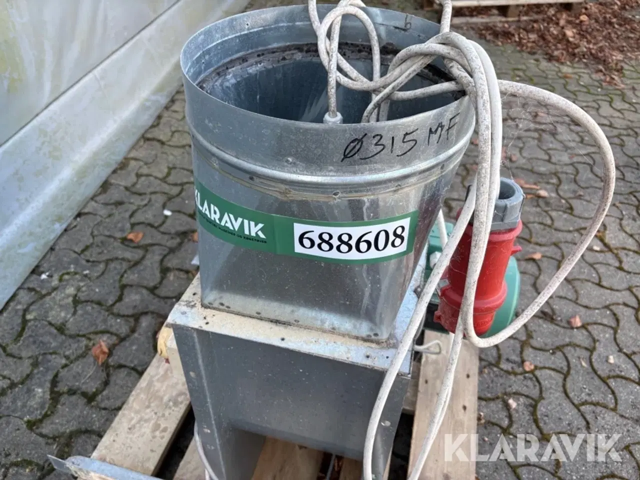 Billede 4 - Centrifugalventilator (radialventilator) Novenco CNA-315/D