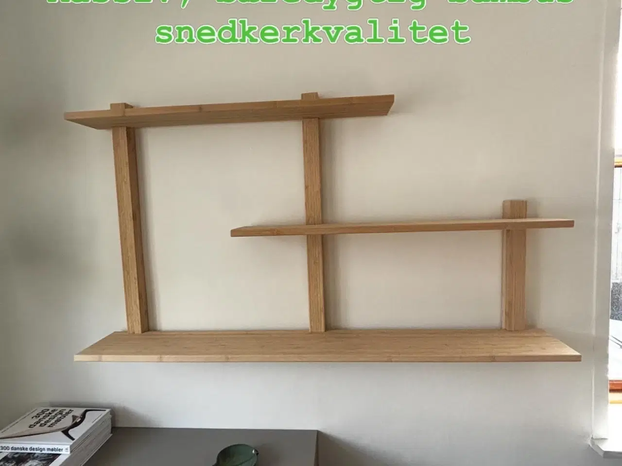 Billede 2 - Hylde i bambus
