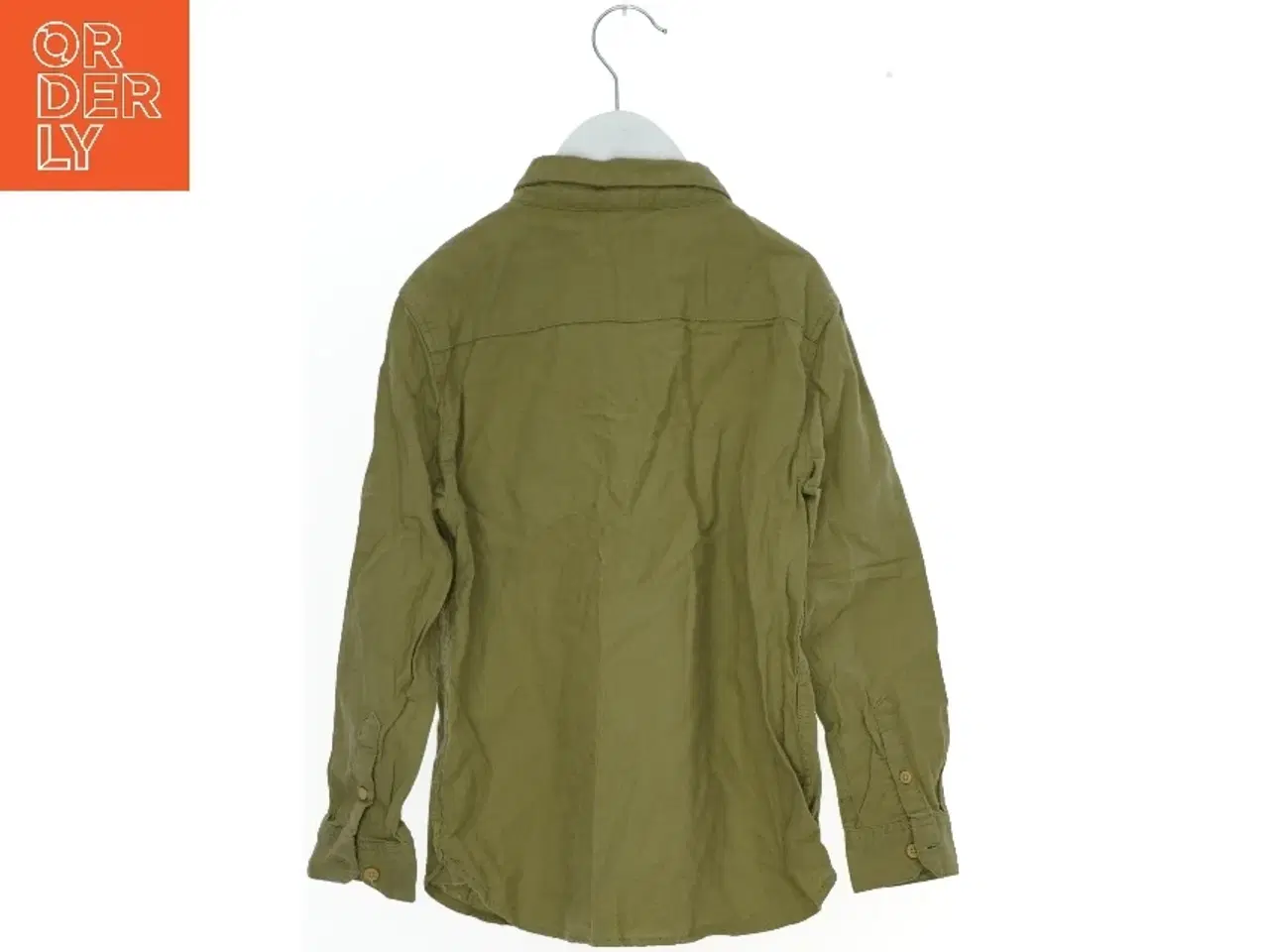 Billede 2 - Skjorte med lynlås og brystlomme fra Zara (str. 122)