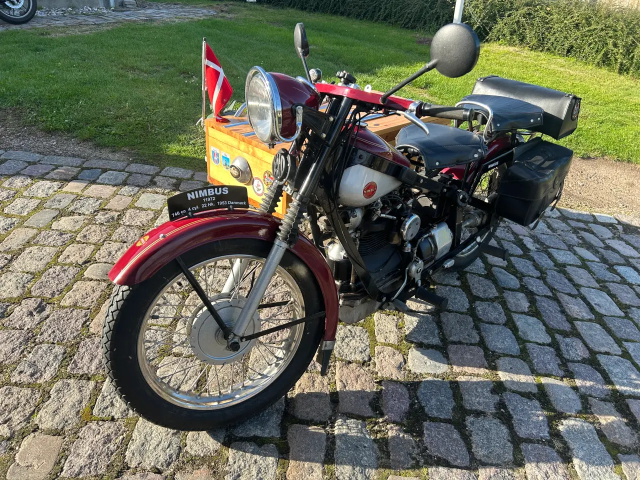 Billede 9 - Nimbus C 750 1953 med flot sidevogn