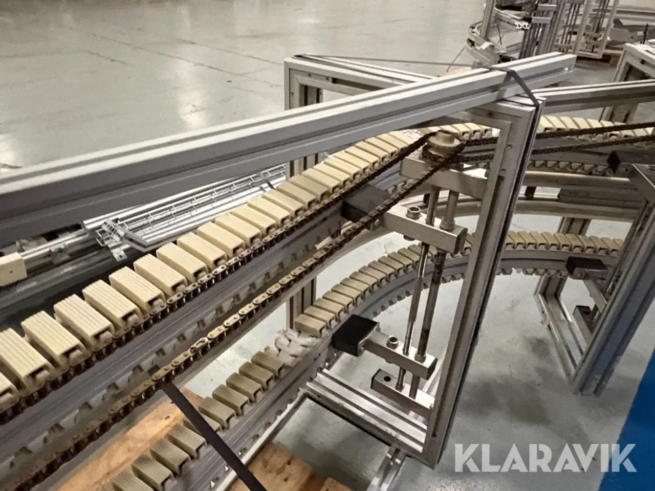 Billede 10 - Stort lot kædetransportør-system Carry-Line
