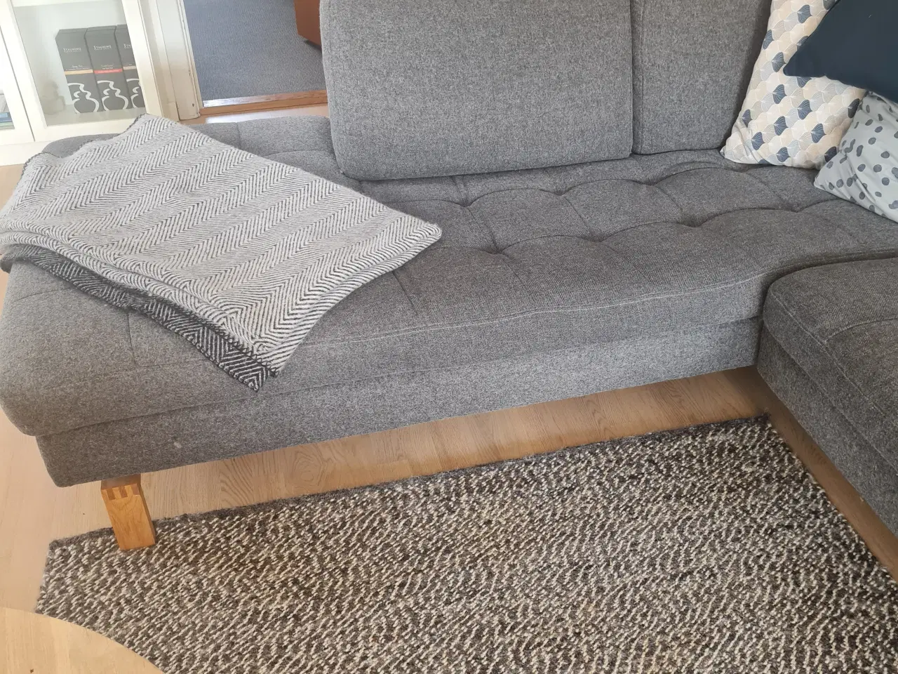 Billede 1 - Sofa med chaiselong