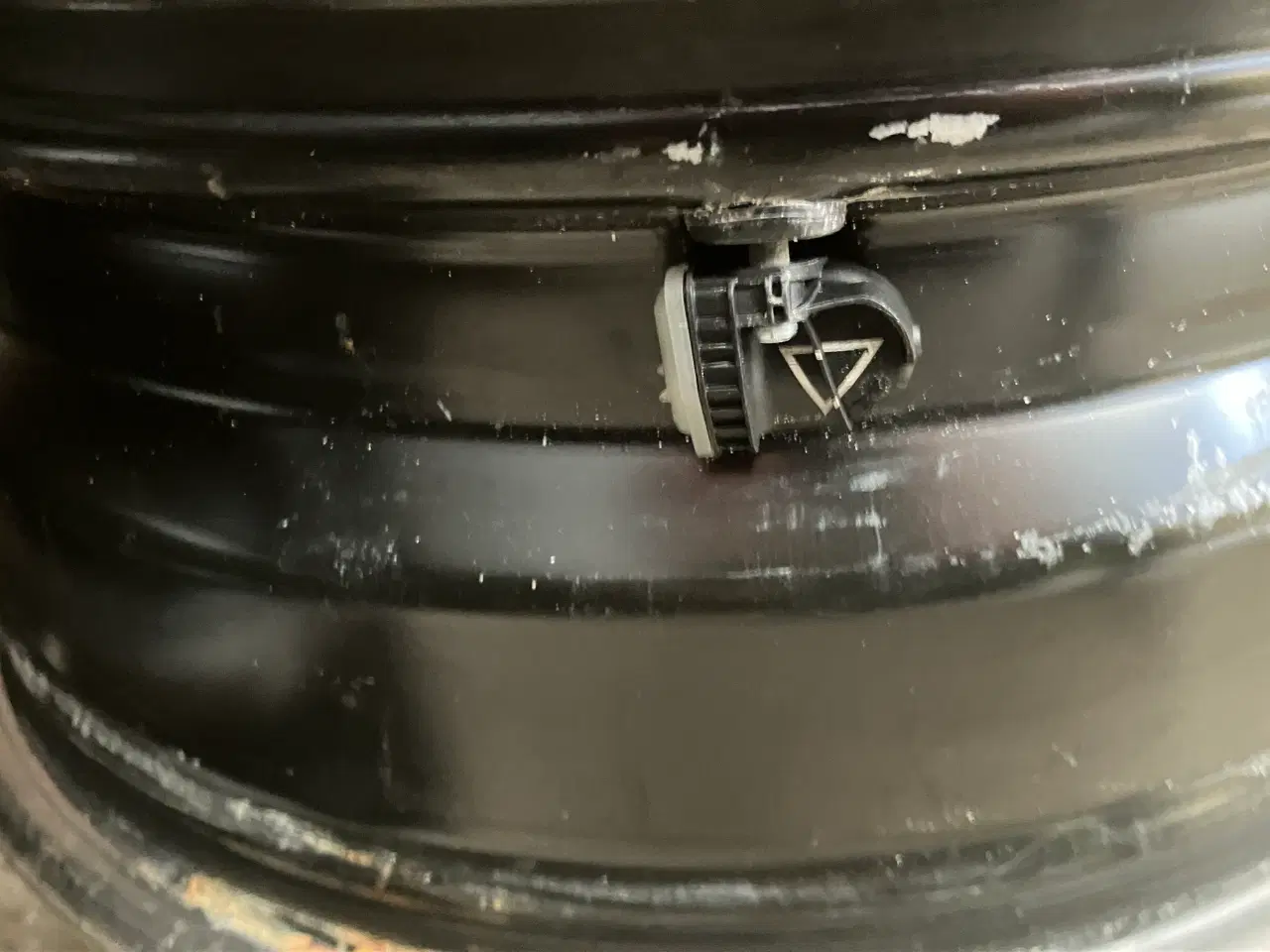 Billede 1 - Stålfælge med TPMS ventiler sælges