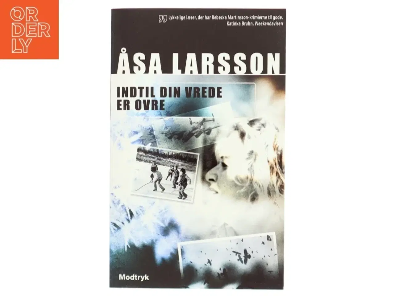 Billede 1 - Indtil din vrede er ovre af Åsa Larsson (Bog)