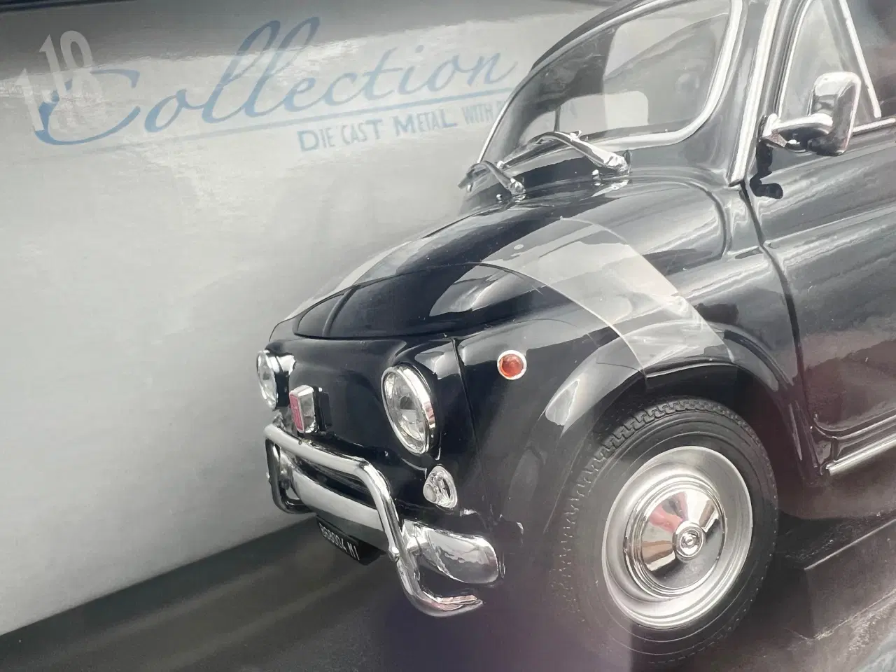 Billede 4 - 1957 Fiat Nuova 500 1:18  Sjælden Fiat 500 model