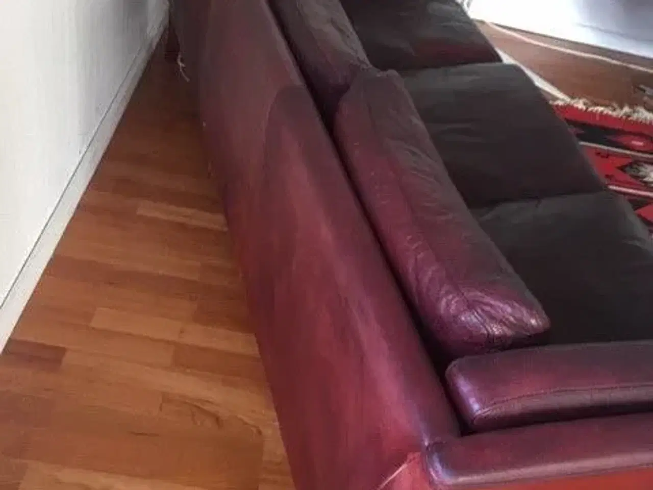 Billede 3 - Lædersofa